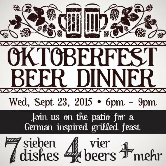 Oktoberfest Beer Dinner